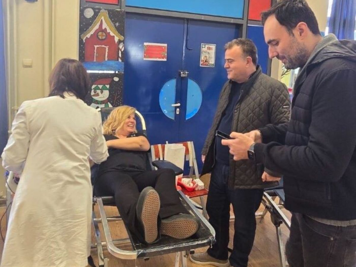 Αιμοδοσία αλληλεγγύης στο 3ο Γυμνάσιο Γέρακα – anattica