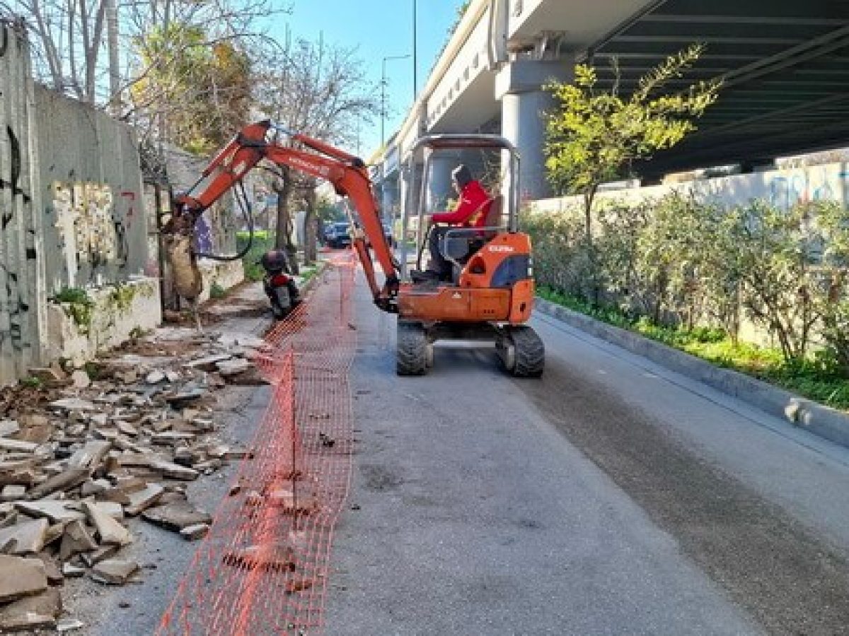 Έναρξη εργασιών ανάπλασης στην οδό Κηφισού στο Μοσχάτο – Επιστολή του Δημάρχου προς τους κατοίκους