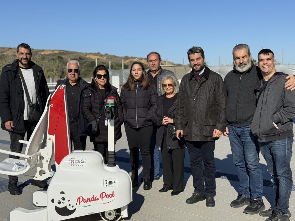 Ενίσχυση της προσβασιμότητας στο Δημοτικό Κολυμβητήριο Κλαδισού με νέο σύστημα για ΑμεΑ
