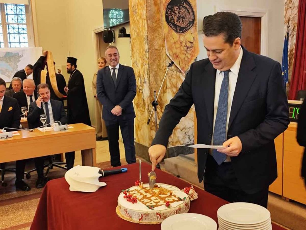 Επίσημος εορτασμός της Πρωτοχρονιάς στον Δήμο Αγρινίου (φωτο)