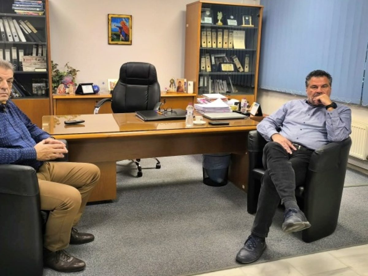 Επίσκεψη στελεχών της ΕΥΔΑΠ στον Δήμο Ορχομενού. Στο επίκεντρο η αποχέτευση