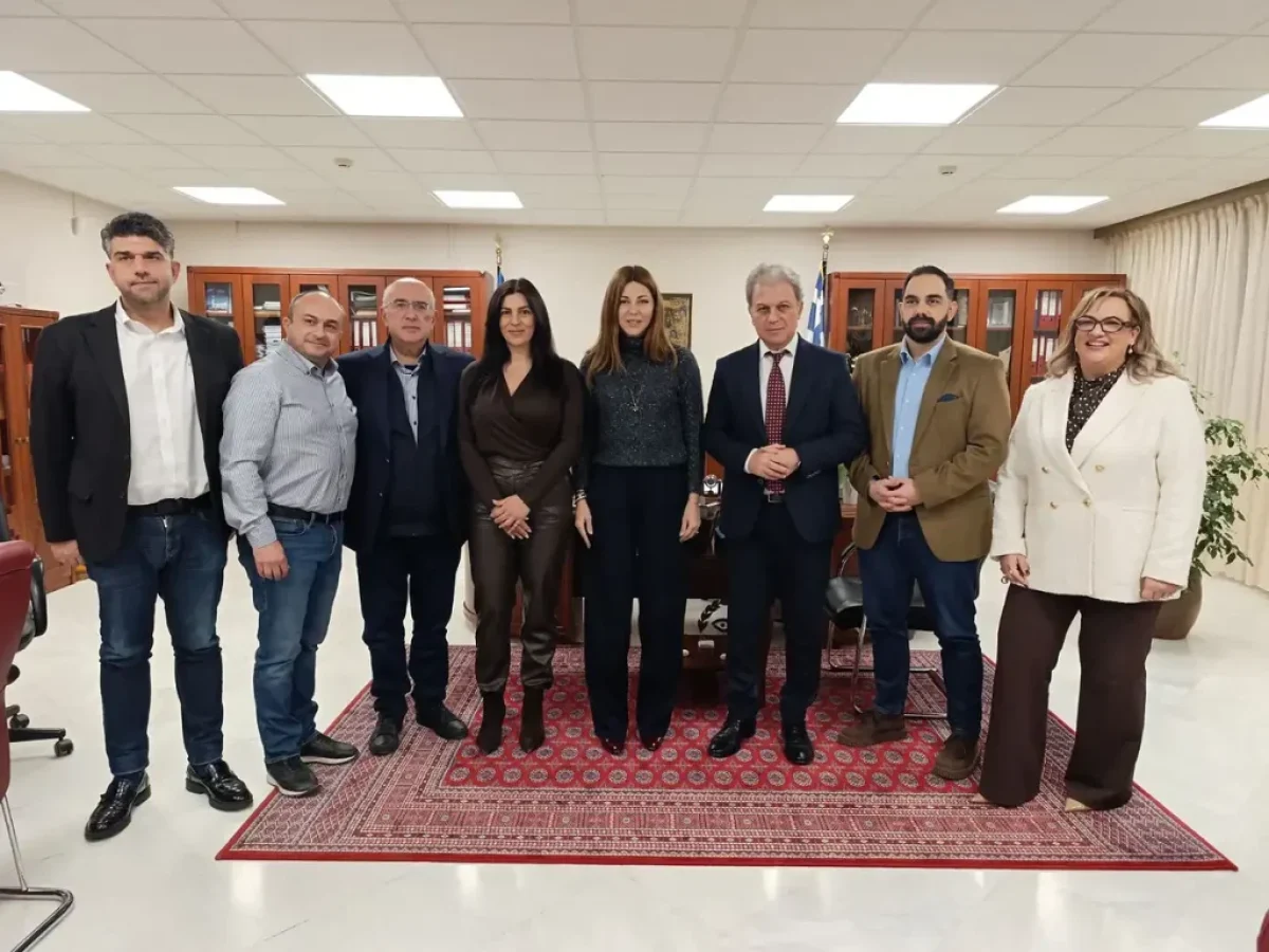 Επίσκεψη της Υπουργού Παιδείας Σοφίας Ζαχαράκη στην Περιφέρεια Δυτικής Μακεδονίας