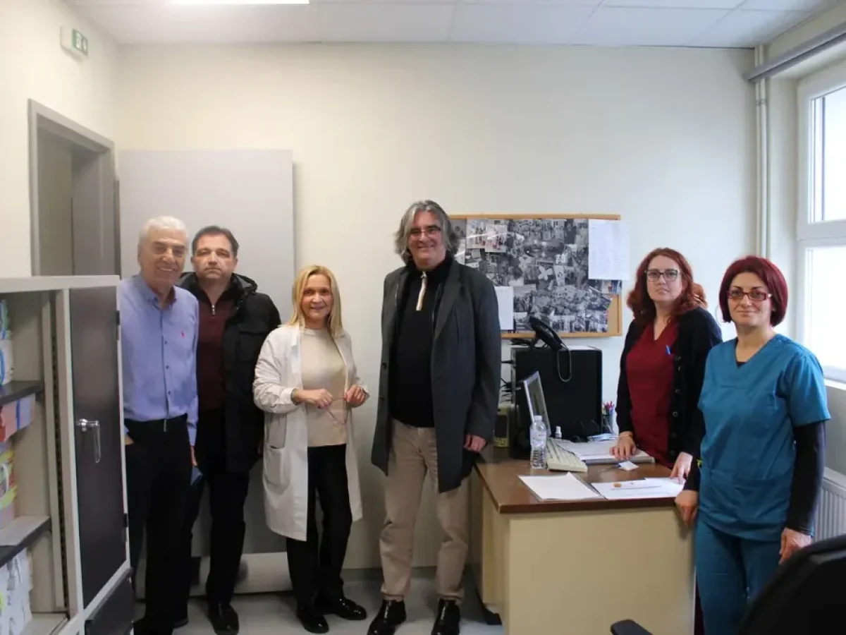 Επίσκεψη του Δημάρχου Σερβίων στο ανακαινισμένο Κέντρο Υγείας Σερβίων