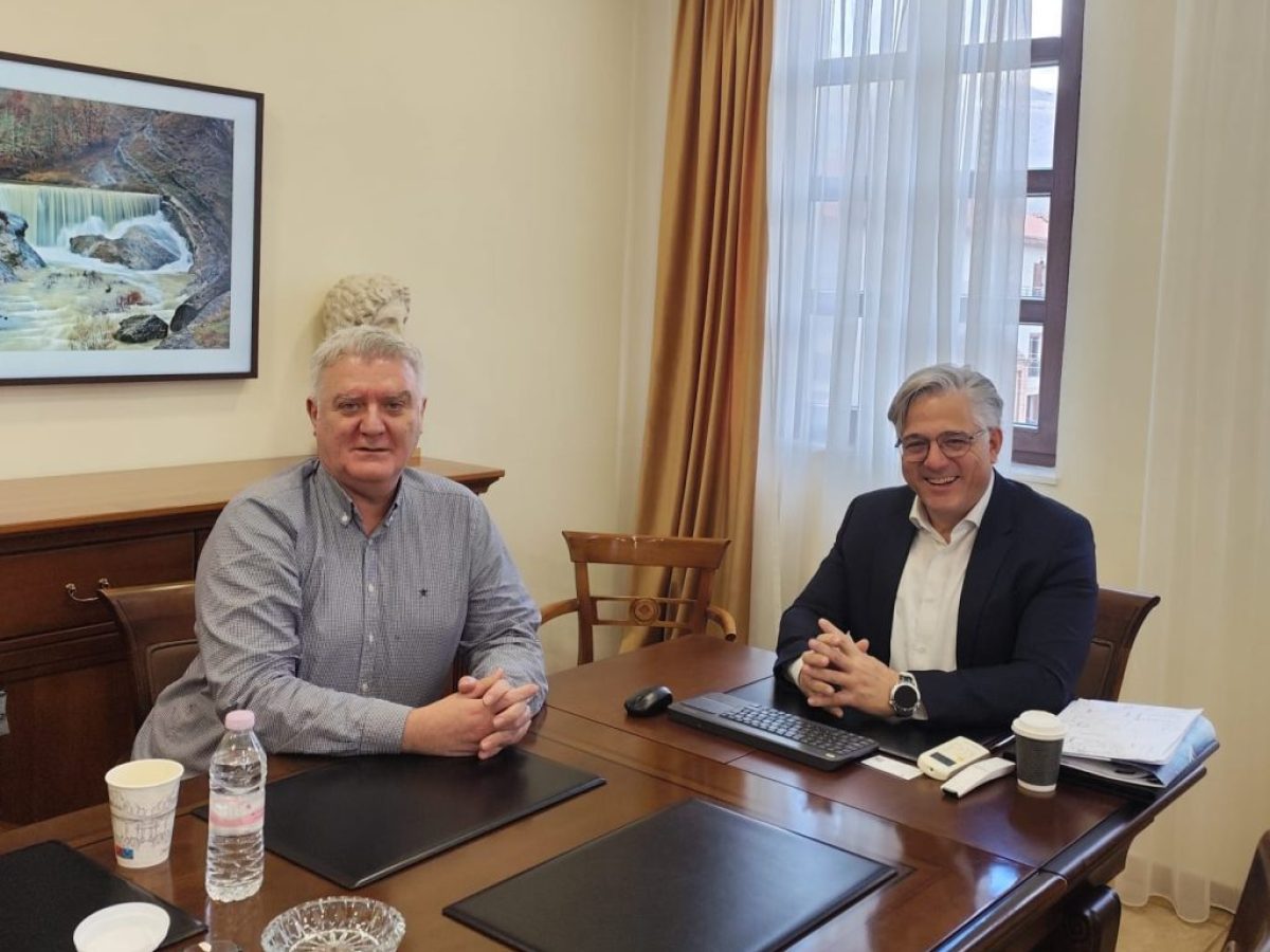 Επίσκεψη του Γραμματέα της Αποκεντρωμένης Διοίκησης στον Δήμο Βοΐου και τον Συνοριακό Σταθμό Κρυσταλλοπηγής