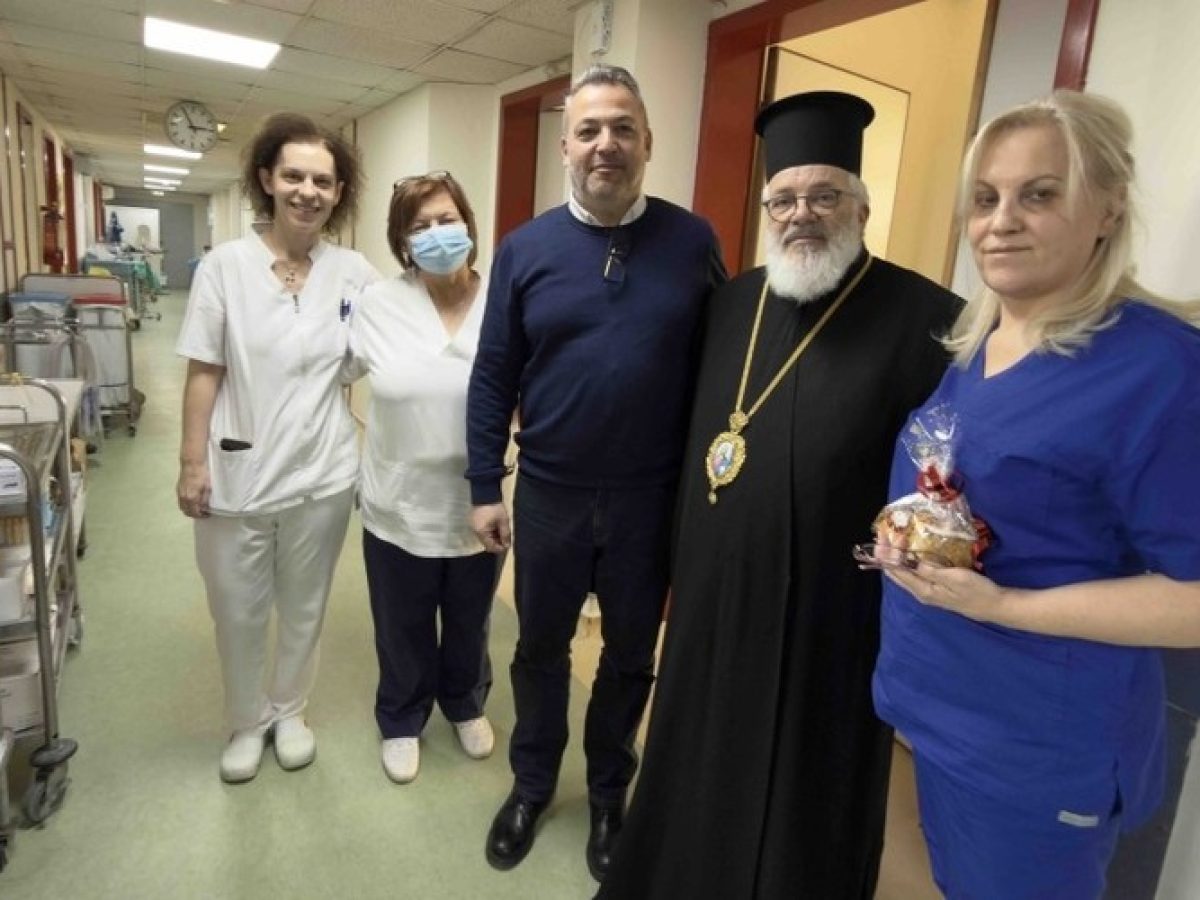 Επίσκεψη του Μητροπολίτη κ.Δαμασκηνού στο Νοσοκομείο Διδυμοτείχου