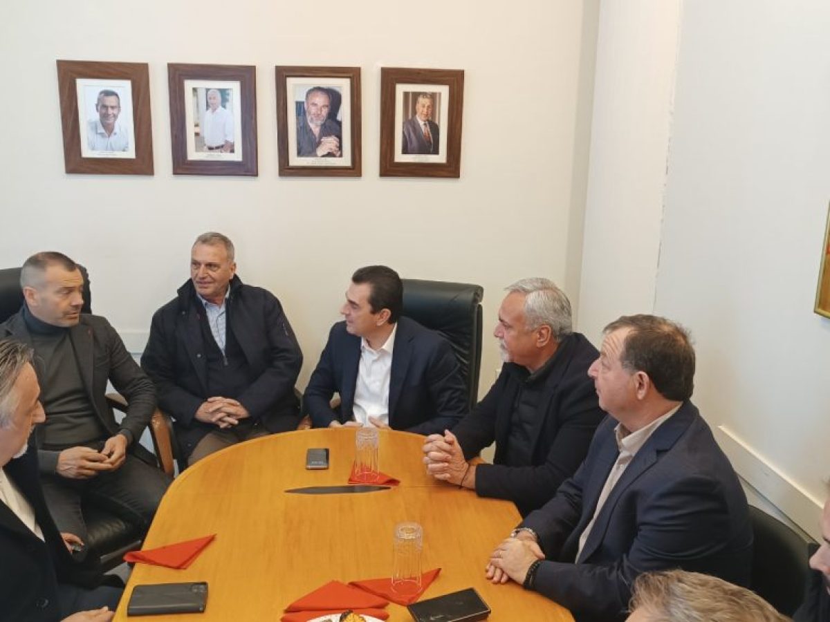 Επίσκεψη του πρώην Υπουργού Ανάπτυξης στο Επιμελητήριο Θεσπρωτίας
