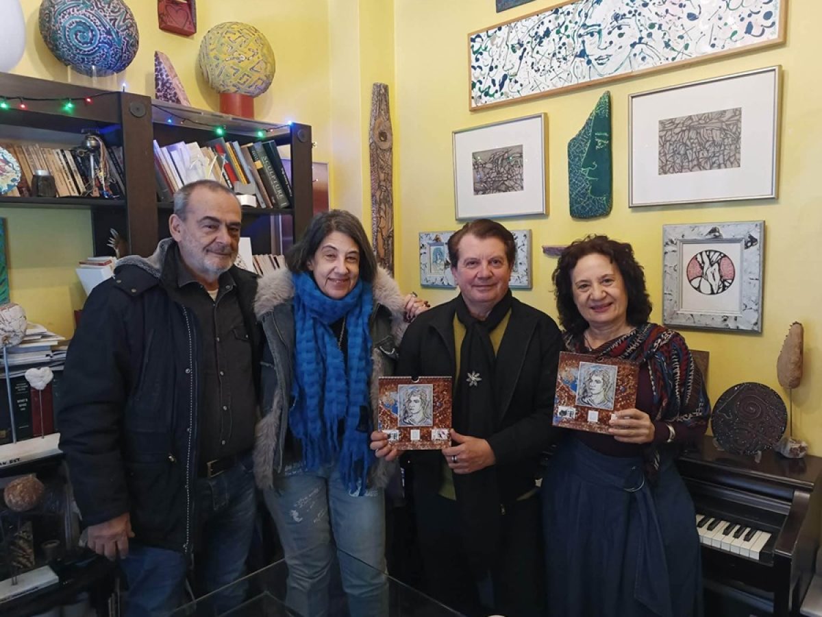 Επιτυχημένη η παρουσίαση του εικαστικού ημερολόγιου 2026 του Κώστα Ευαγγελάτου