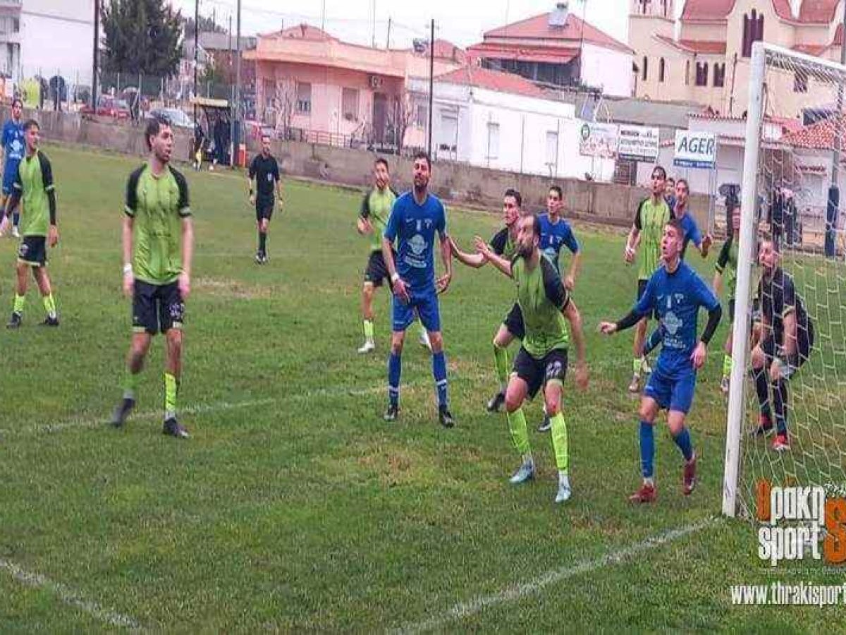 ΕΠΣ Θράκης: Τέλος στο αήττητο του Ν. Σιδηροχωρίου και φωτιά στην κορυφή έβαλε ο πρωταθλητής Ιασμος! Τα αποτελέσματα, οι σκόρερ και η επόμενη αγωνιστική στην Α’ κατηγορία