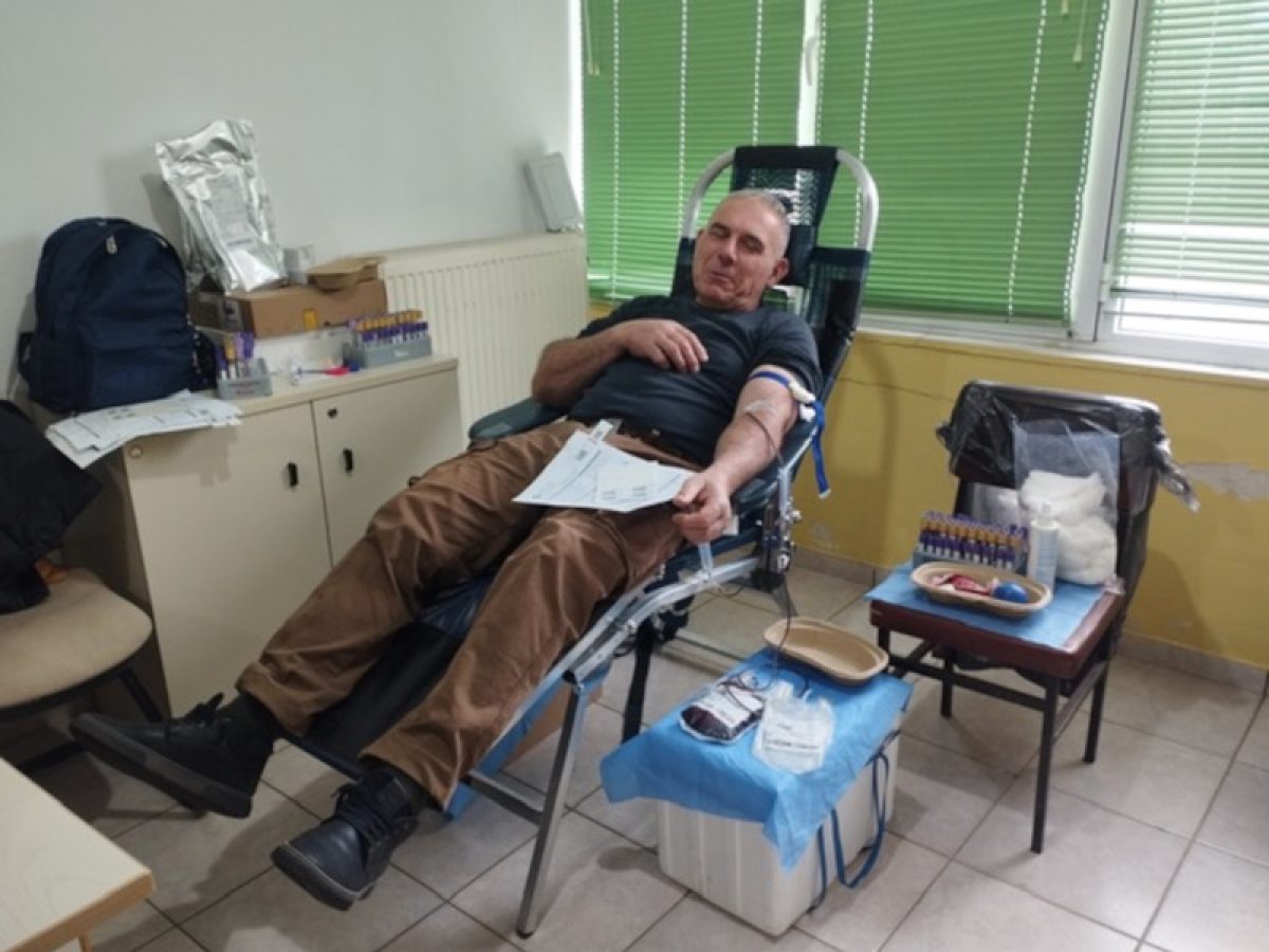 Εθελοντική αιμοδοσία στην Αρκίτσα του Δήμου Λοκρών