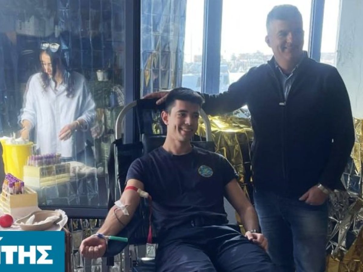 Εθελοντική αιμοδοσία στο Λιμεναρχείο Χίου