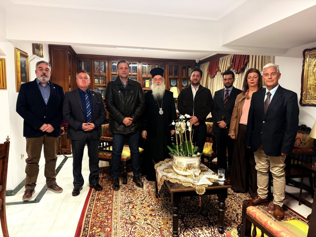 Εθιμοτυπικές επισκέψεις στον Σεβ. Μητροπολίτη κ. Παύλο