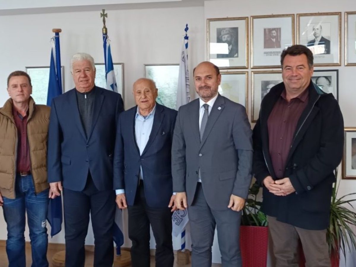 Εθιμοτυπική επίσκεψη του Περιφερειάρχη Ιονίων Νήσων κ. Ιωάννη Τρεπεκλή στο Δήμο Λευκάδας