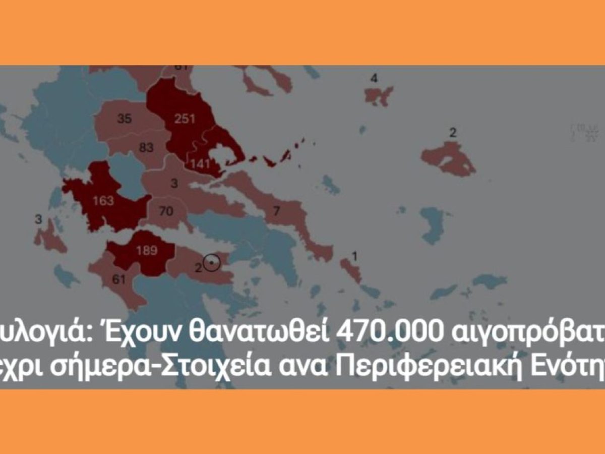 Ευλογιά: Έχουν θανατωθεί 470.000 αιγοπρόβατα μέχρι σήμερα-Στοιχεία ανα Περιφερειακή Ενότητα
