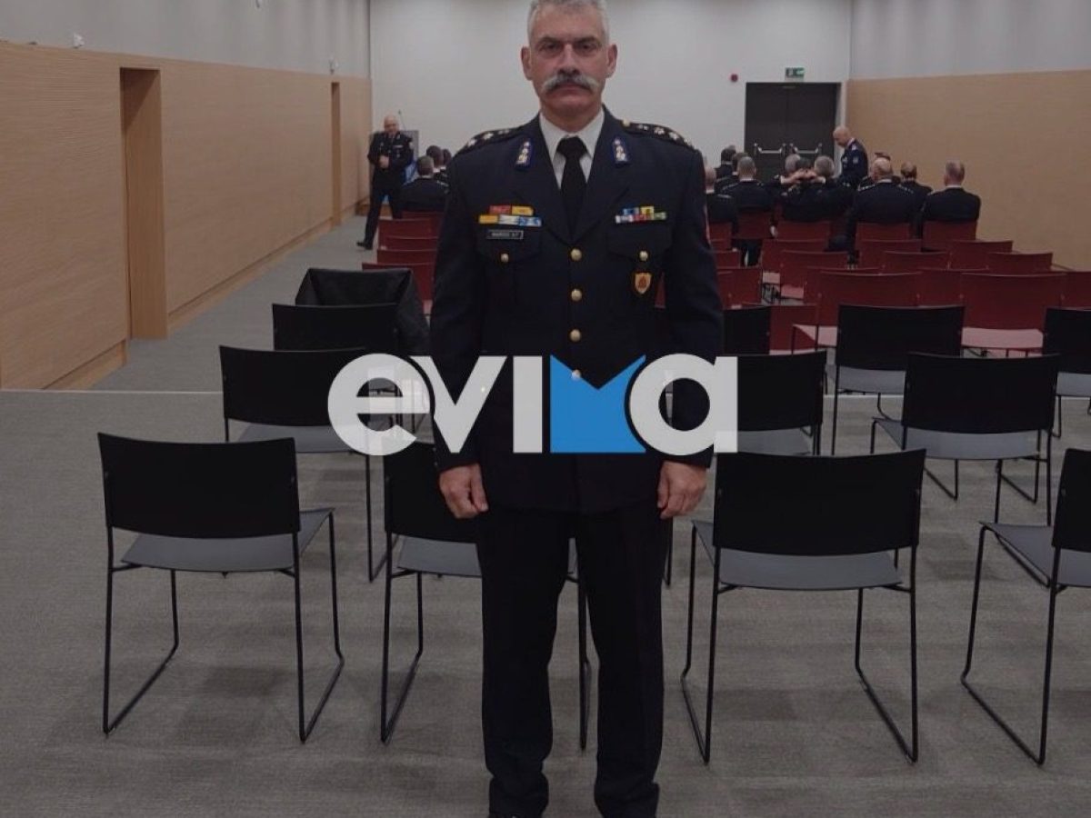 Εύβοια: Προήχθη στο βαθμό του Αρχιπυράρχου ο Αντώνης Μαυρίδης