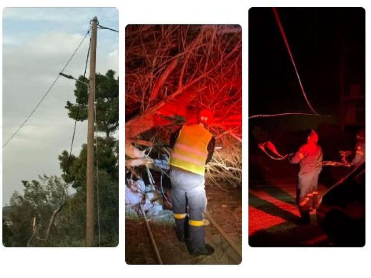ΓΑΙΑ εθελοντές Μάνης: Κλήθηκε να επέμβει σε 24 περιστατικά λόγω των ακραίων καιρικών φαινομένων