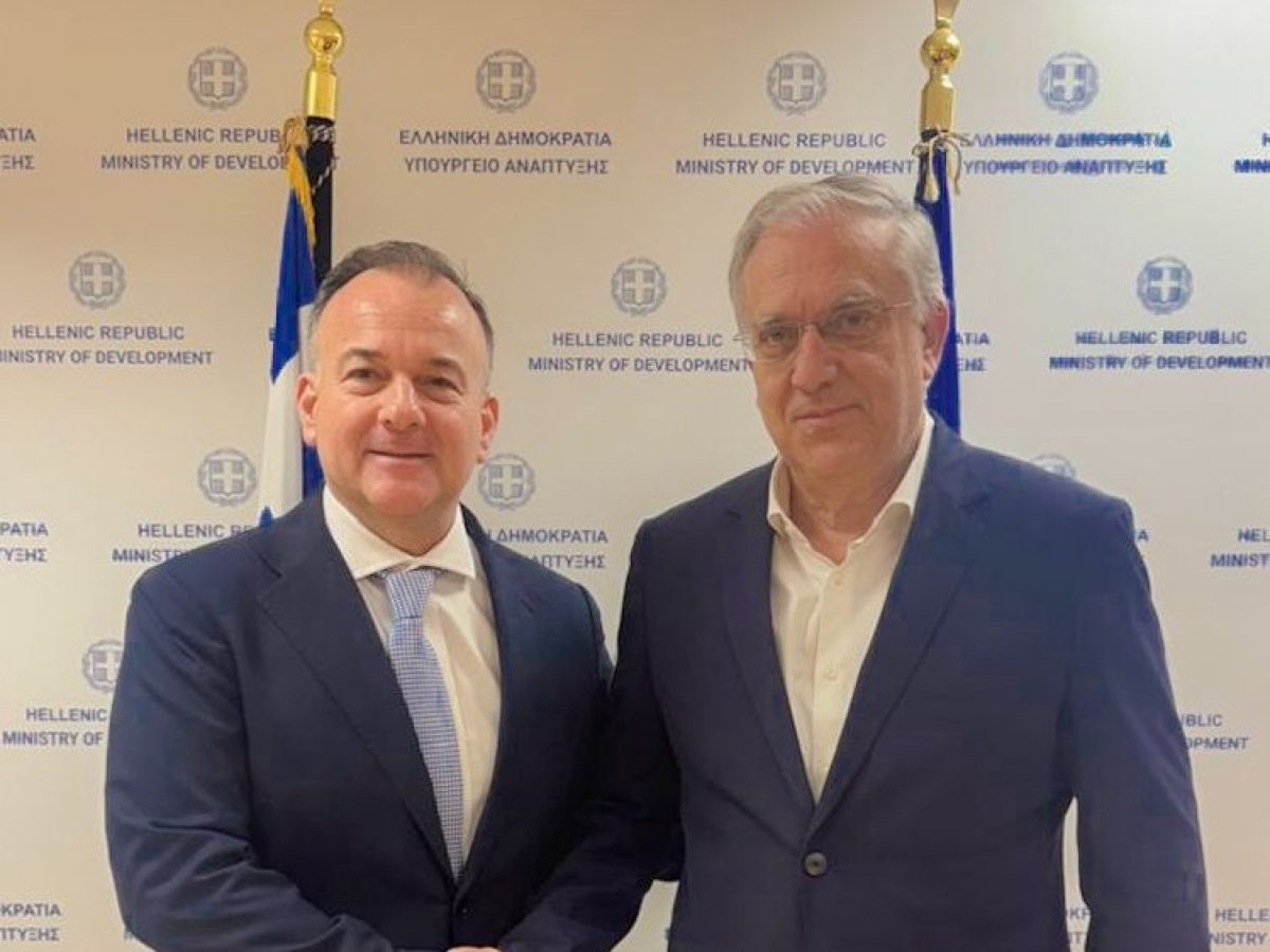 Γιάννης Παππάς: Συνάντηση εργασίας με τον Υπουργό Ανάπτυξης κ. Τάκη Θεοδωρικάκο για θέματα της Δωδεκανήσου.