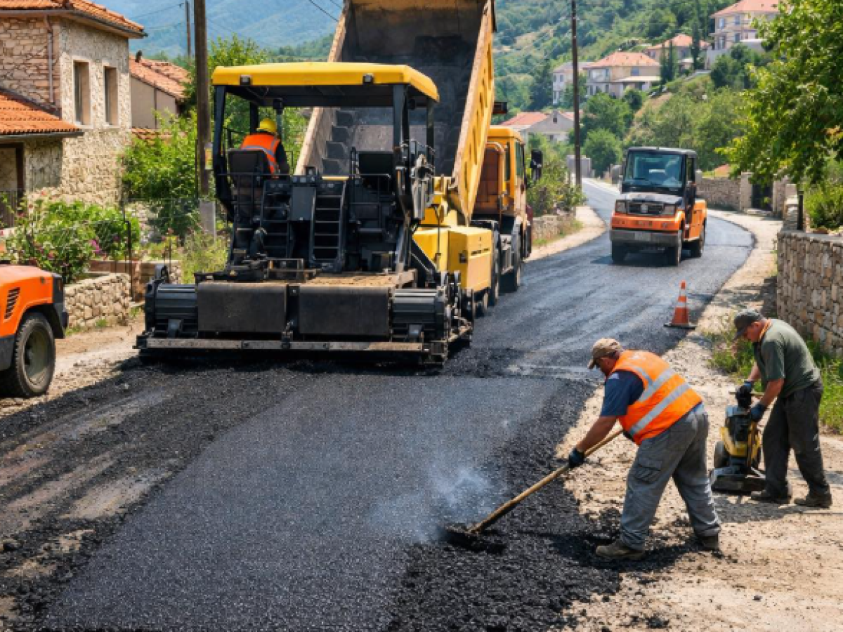 Γιαννόπουλος – Δωρίδα: Ενιαίο έργο δημοτικής οδοποιίας – Προχωράμε με σχέδιο και αποτέλεσμα