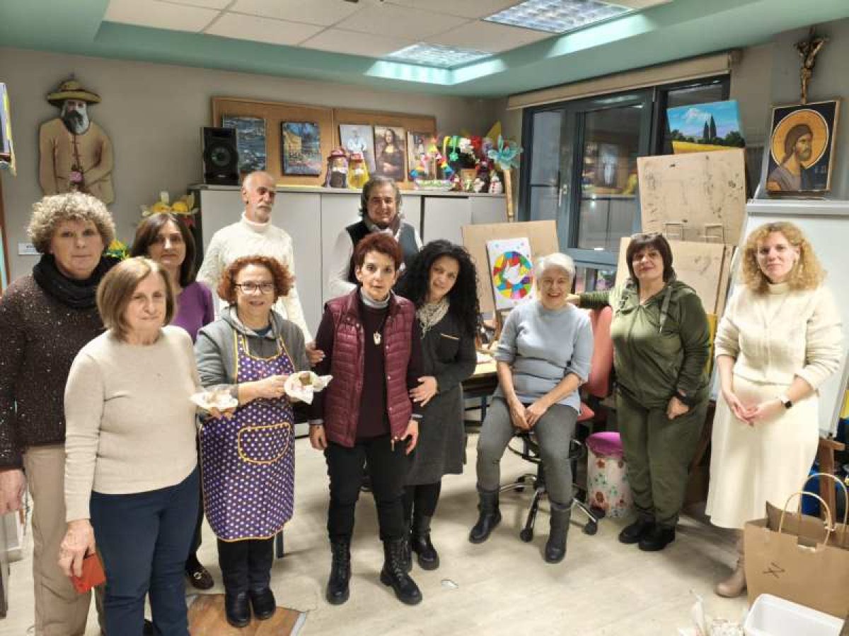 Γιορτινή ατμόσφαιρα  στο Κέντρο Νεότητας «Γεώργιος Παρασίδης»