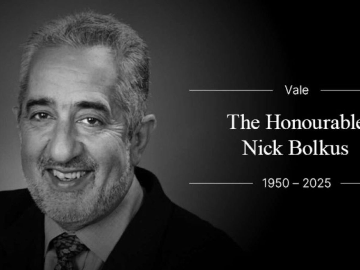 Η Αυστραλία τιμά και αποχαιρετά το Nick Bolkus, έναν ξεχωριστό Εληνοαυστραλό