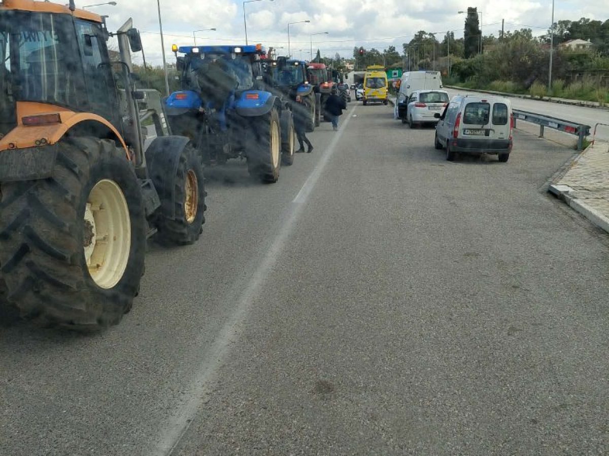 Οι αγρότες της Πρέβεζας έκλεισαν συμβολικα την υποθαλάσσια γέφυρα