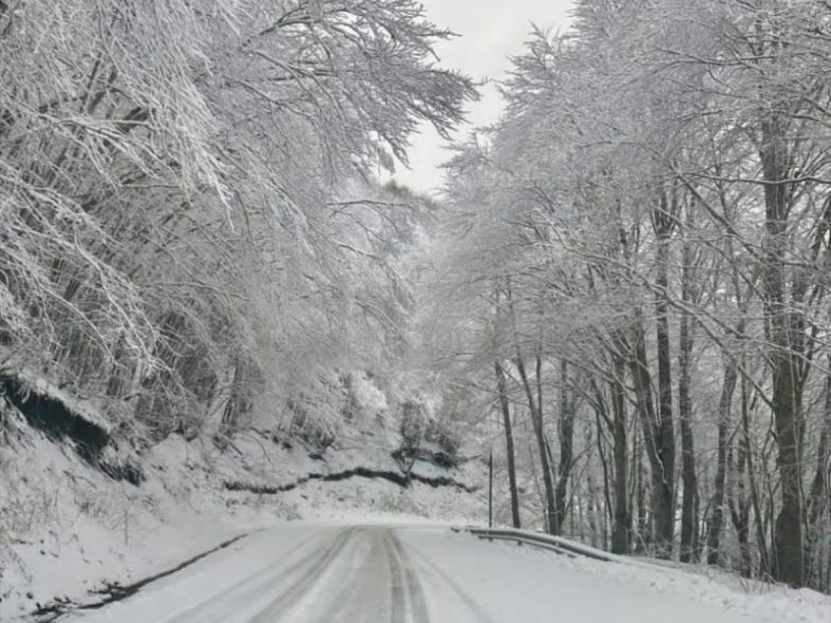 Η χιονισμένη Φλώρινα θυμίζει πίνακα ζωγραφικής