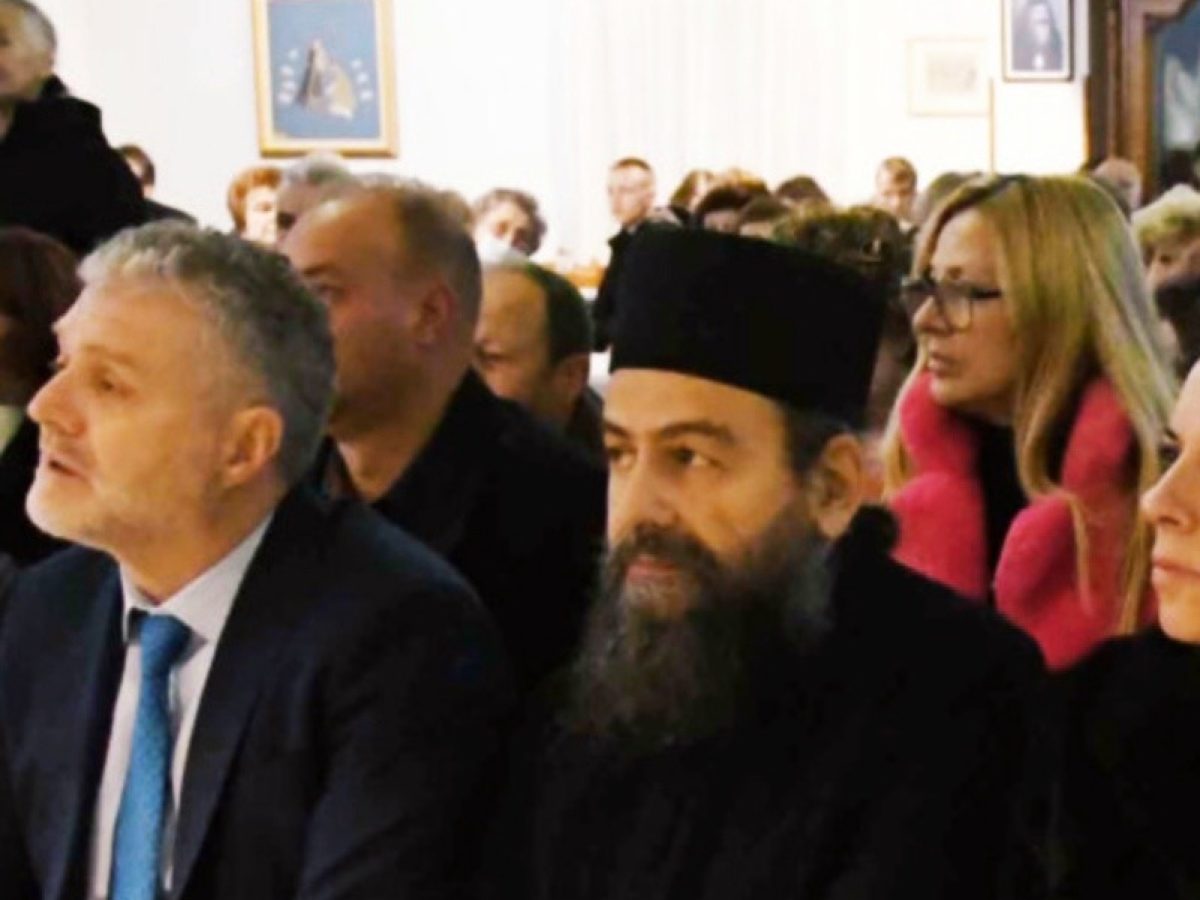 Η Χρ. Κοντογιάννη στην Αγιά τιμώντας τη μνήμη των πολιούχων Αγίων Αντωνίων