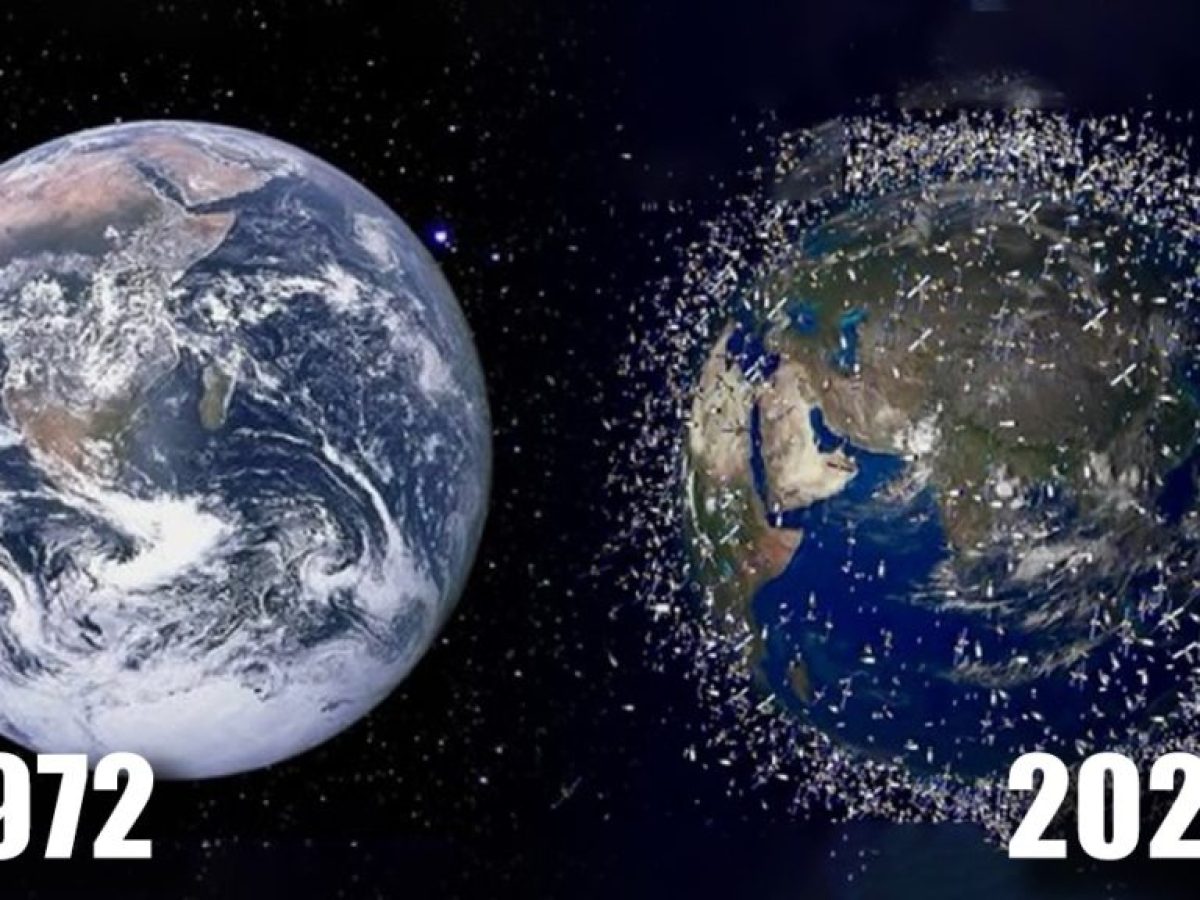 Η Γη από το διάστημα: Πώς ήταν το 1972 και πώς είναι σήμερα από τους πολλούς δορυφόρους