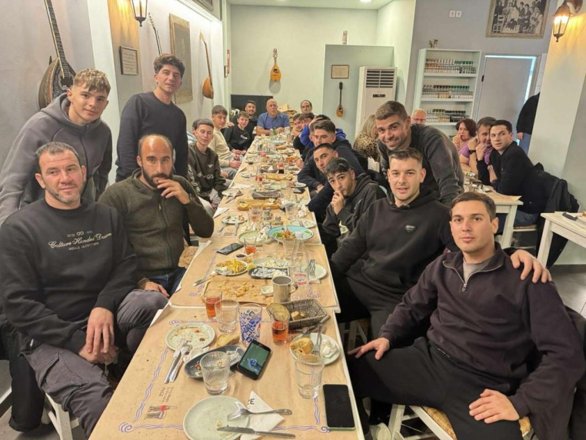 Η κοπή της πίτας της Αναγέννησης Τσουκαλάδων