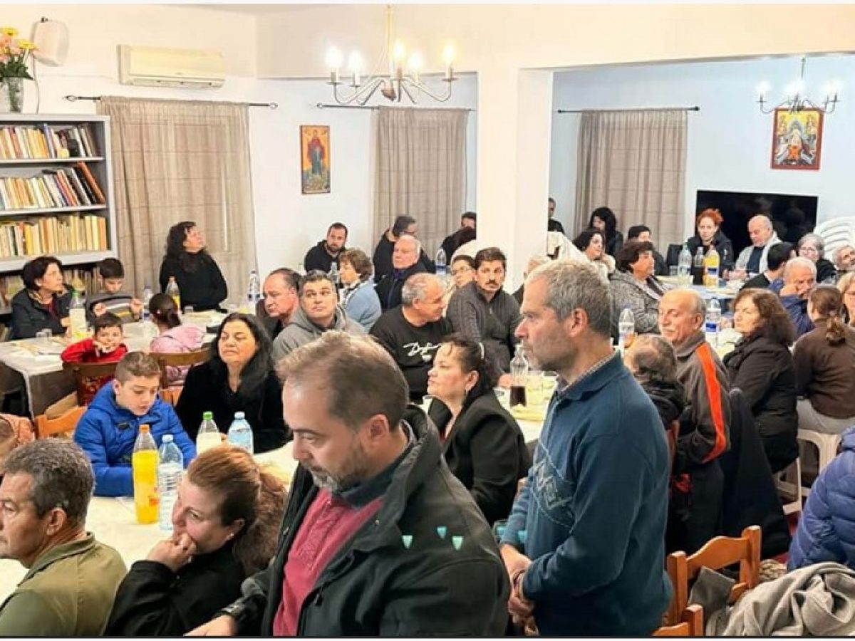 Η κοπή της βασιλόπιτας από την “Ενωμένη Ρωμηοσύνη” στην Κάλυμνο (video)