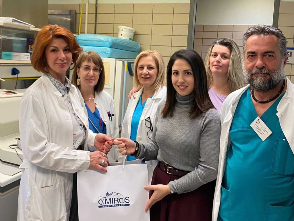 Η ΟΜΗΡΟΣ στηρίζει το Νοσοκομείο Τρικάλων με δωρεά εξοπλισμού