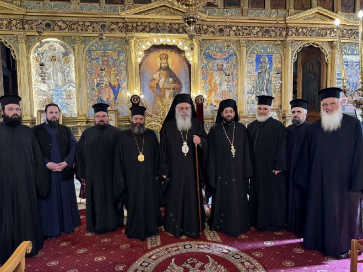Ιερατική Σύναξη στην Ιερά Μητρόπολη Μαντινείας και Κυνουρίας (εικόνες)