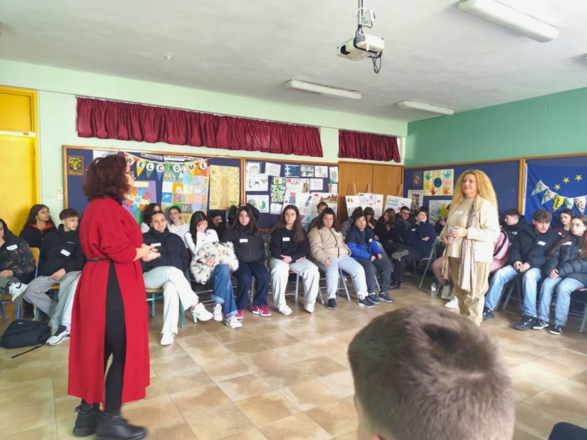 Υλοποίηση Ενημερωτικής Δράσης για την Υγεία και την Υγιεινή της Έμμηνου Ρύσης στο πλαίσιο της Εθνικής Δράσης για την Προαγωγή Υγείας στο 1ο Γυμνάσιο Καλαμπάκας