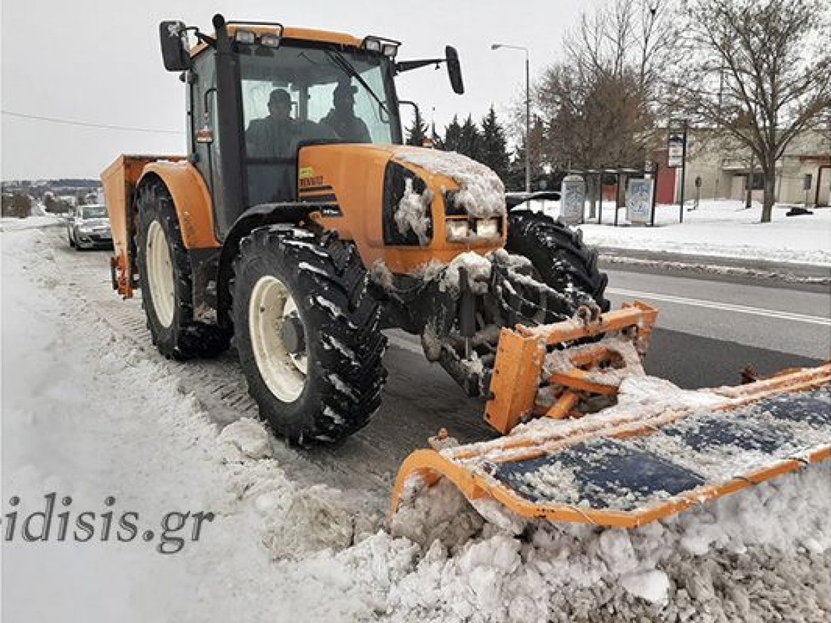 Υποχρεωτικές αλυσίδες σε οδικά τμήματα του ν. Κιλκίς (21-1-2026)