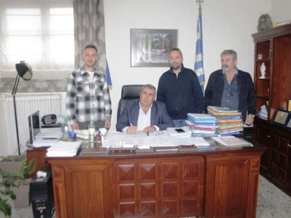 Υπογραφή Σύμβασης Έργου με το τίτλο «Συντήρηση Δημοτικών Κτηρίων 2025»