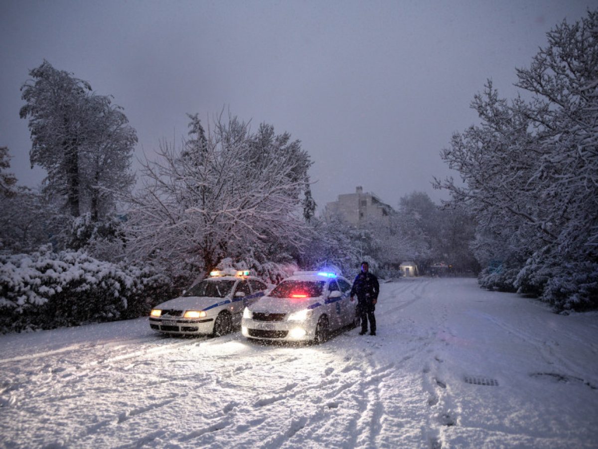Κακοκαιρία: Δείτε την κατάσταση στο οδικό δίκτυο της Πελοποννήσου