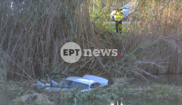 kalamata-aftokinito-epese-ston-potamo