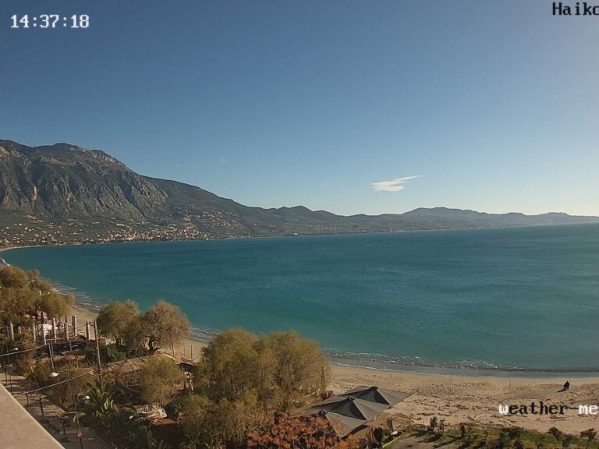 Καλαμάτα και Καρδαμύλη στις υψηλότερες θερμοκρασίες σήμερα πανελλαδικά μαζί με Κρήτη και Θεσπρωτία