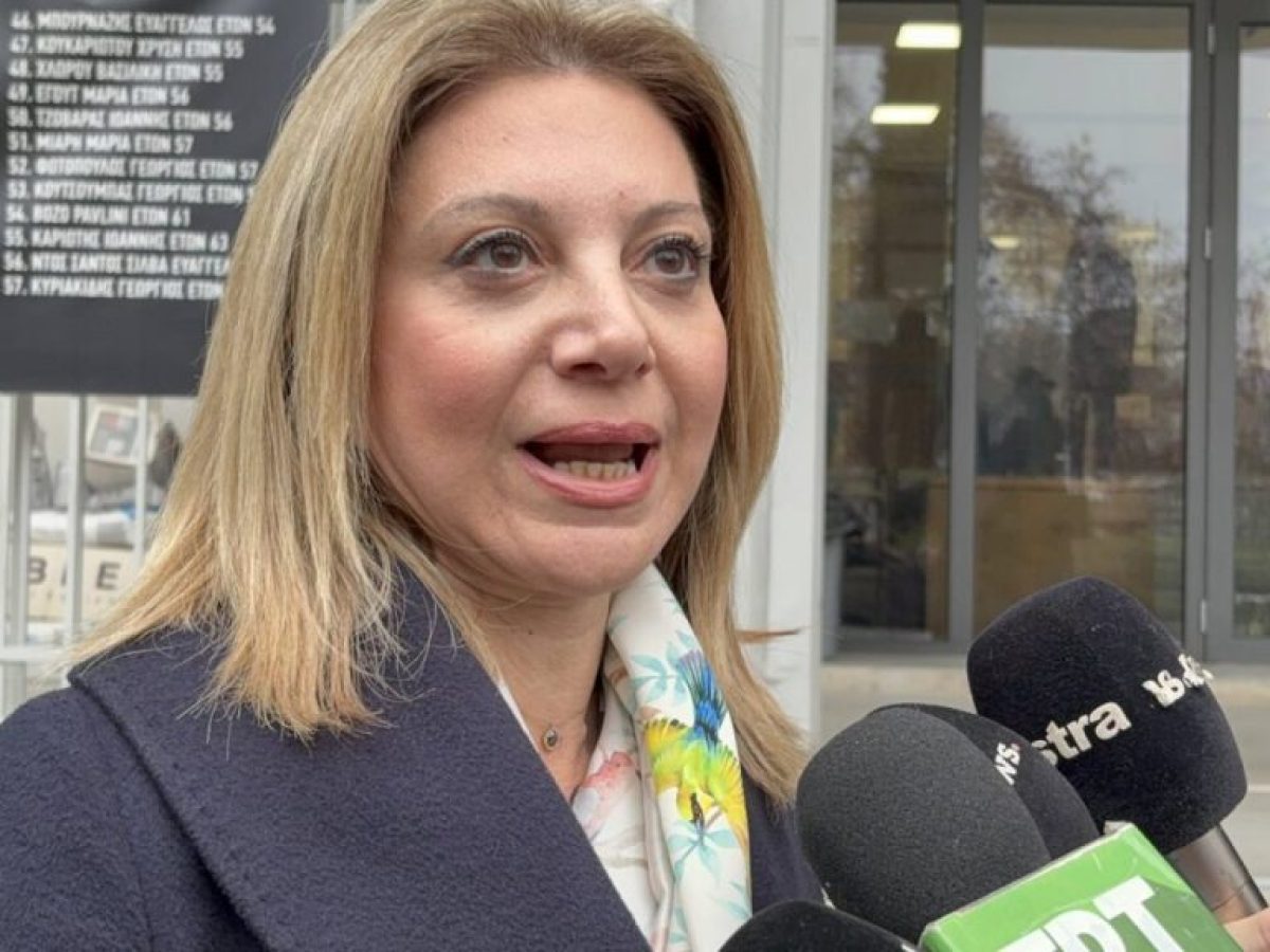 Καρυστιανού για δίκη Τεμπών: «Δεν έχω εμπιστοσύνη στη Λάρισα, να γίνει η δίκη σε άλλη πόλη»