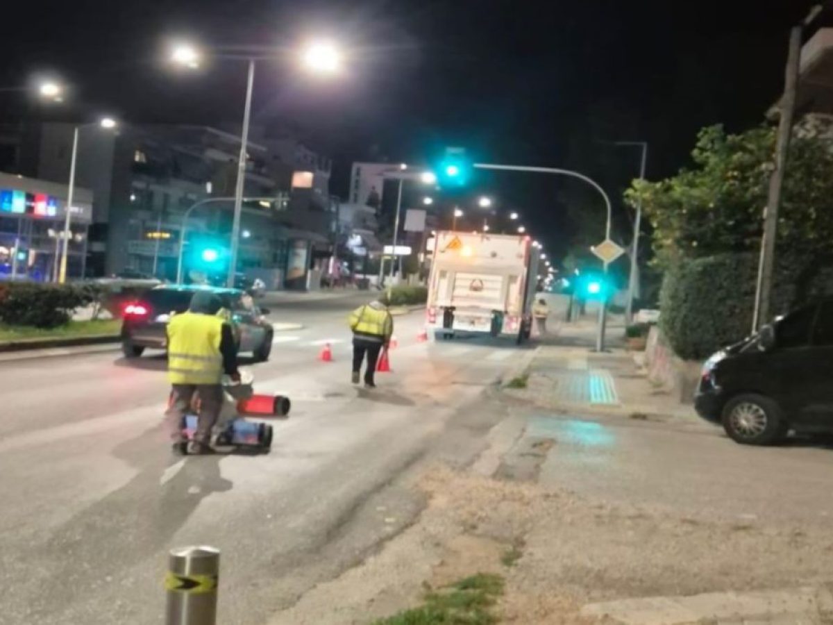 Καινοτόμες παρεμβάσεις συντήρησης στο οδικό δίκτυο του Παλαιού Φαλήρου