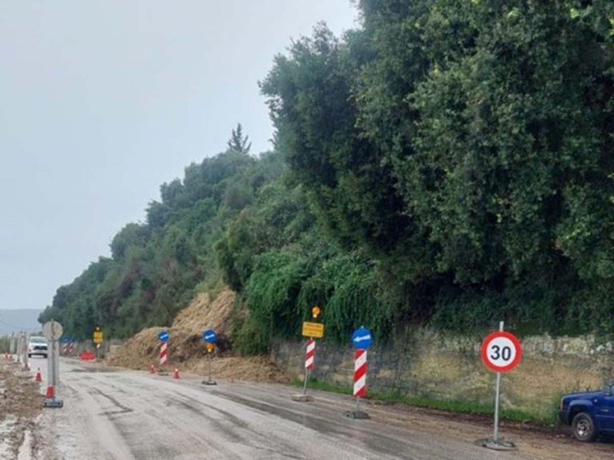 Κέρκυρα:  Νέο κομμάτι βουνού αποκολλήθηκε στην περιοχή Άη Γιάννη Περιστερών- Ερώτηση στην Βουλή από τον Δ. Μπιάγκη