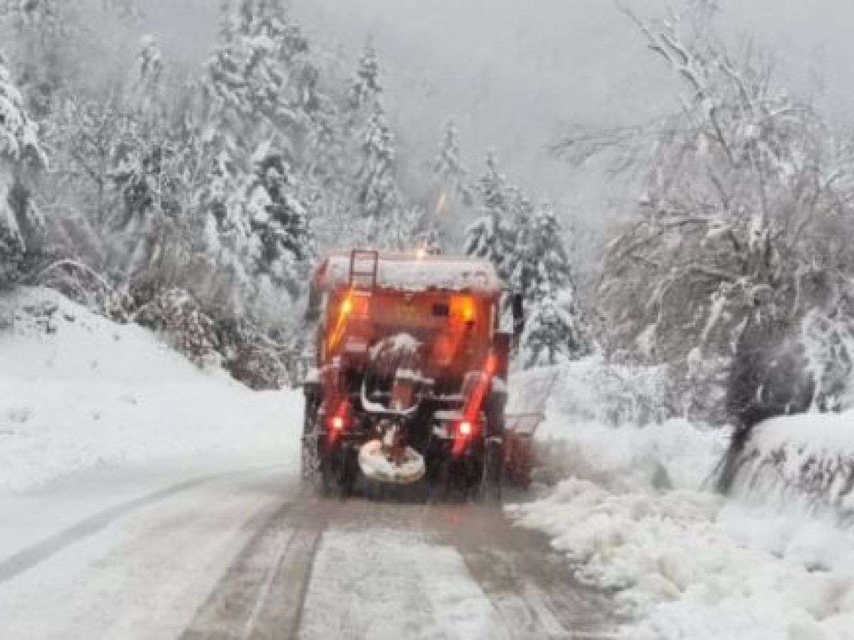 Κυκλοφοριακές ρυθμίσεις σε τμήματα οδικού δικτύου της Π. Ε. Τρικάλων λόγω της κακοκαιρίας