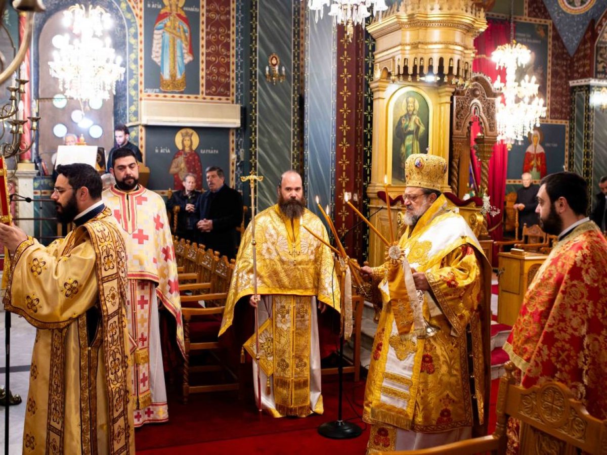 Κυριακή προ των Φώτων στην Ιερά Μητρόπολη Μεσσηνίας