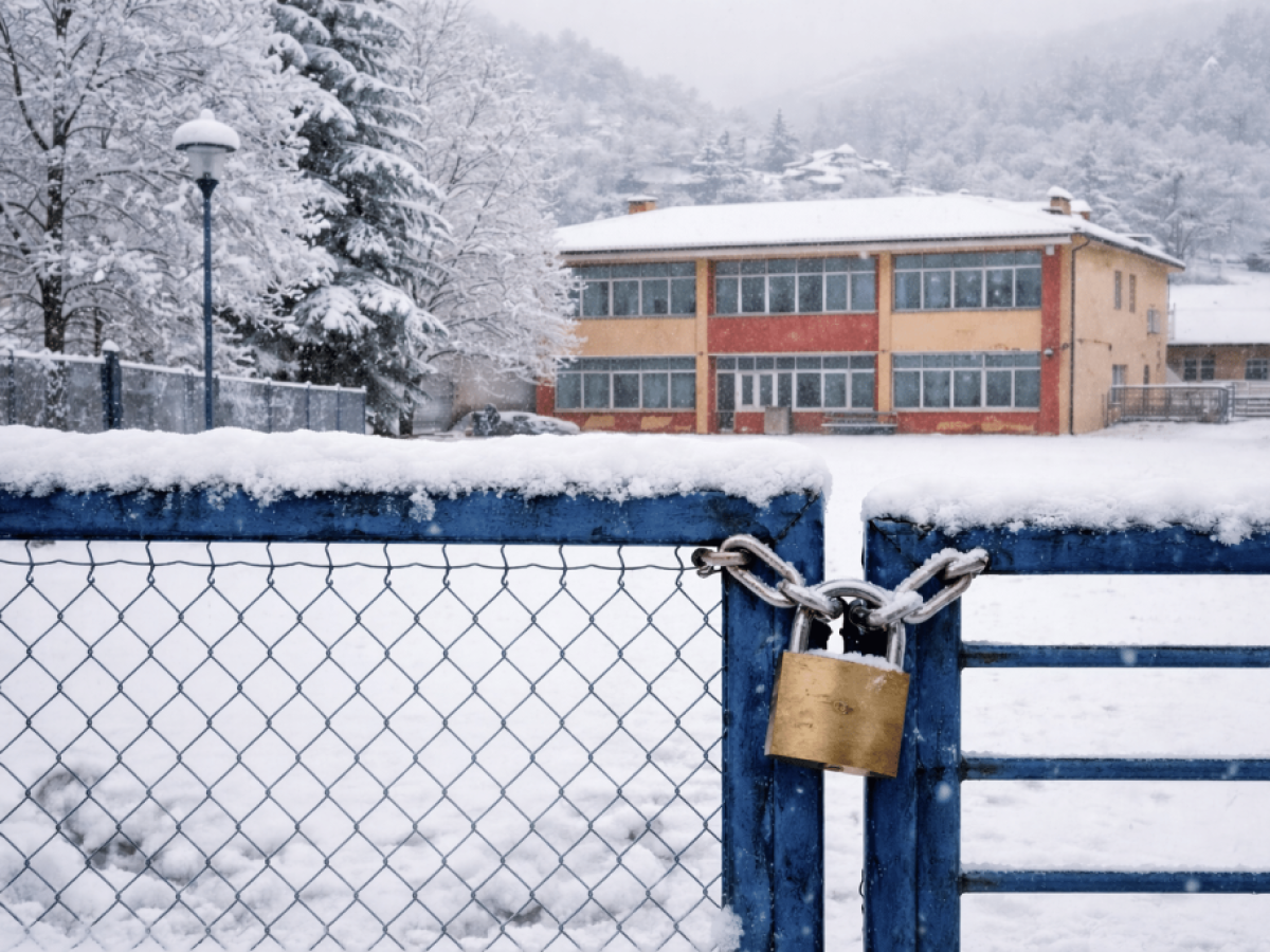 Κλειστά σχολεία σε Ελάτη και Στουρναρέικα αύριο Πέμπτη