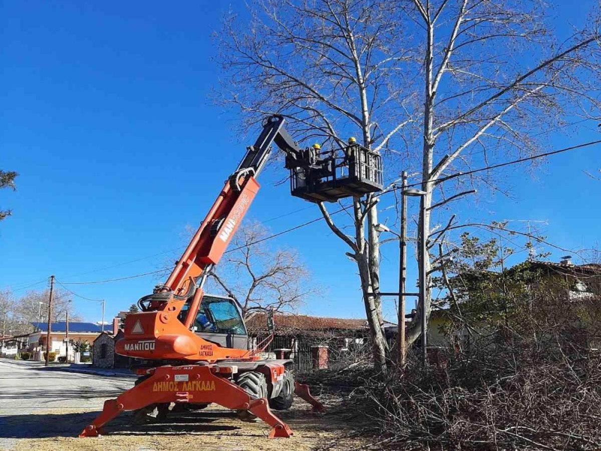 Κλειστή η οδός Πεφανερωμένης για εργασίες κλαδέματος δέντρων.