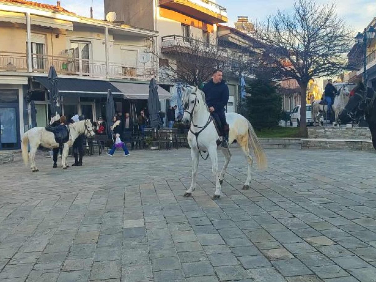 Κοζάνη: Οι καβαλάρηδες του Κρόκου αναχώρησαν για το μοναστήρι του Αγίου Νικάνορα 