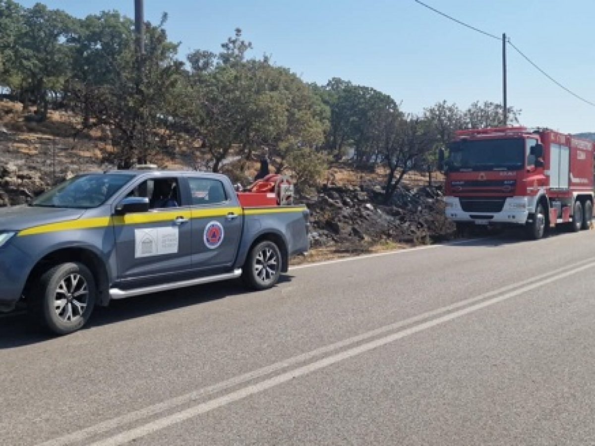 Λέσβος:Στη φυλακή ο 57χρονος για τους εμπρησμούς