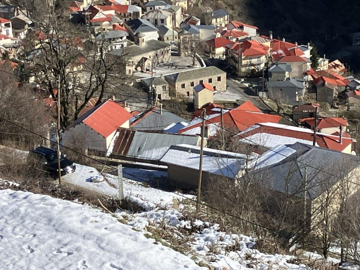 Μαγικές εικόνες από το χειμωνιάτικο Γαρδίκι