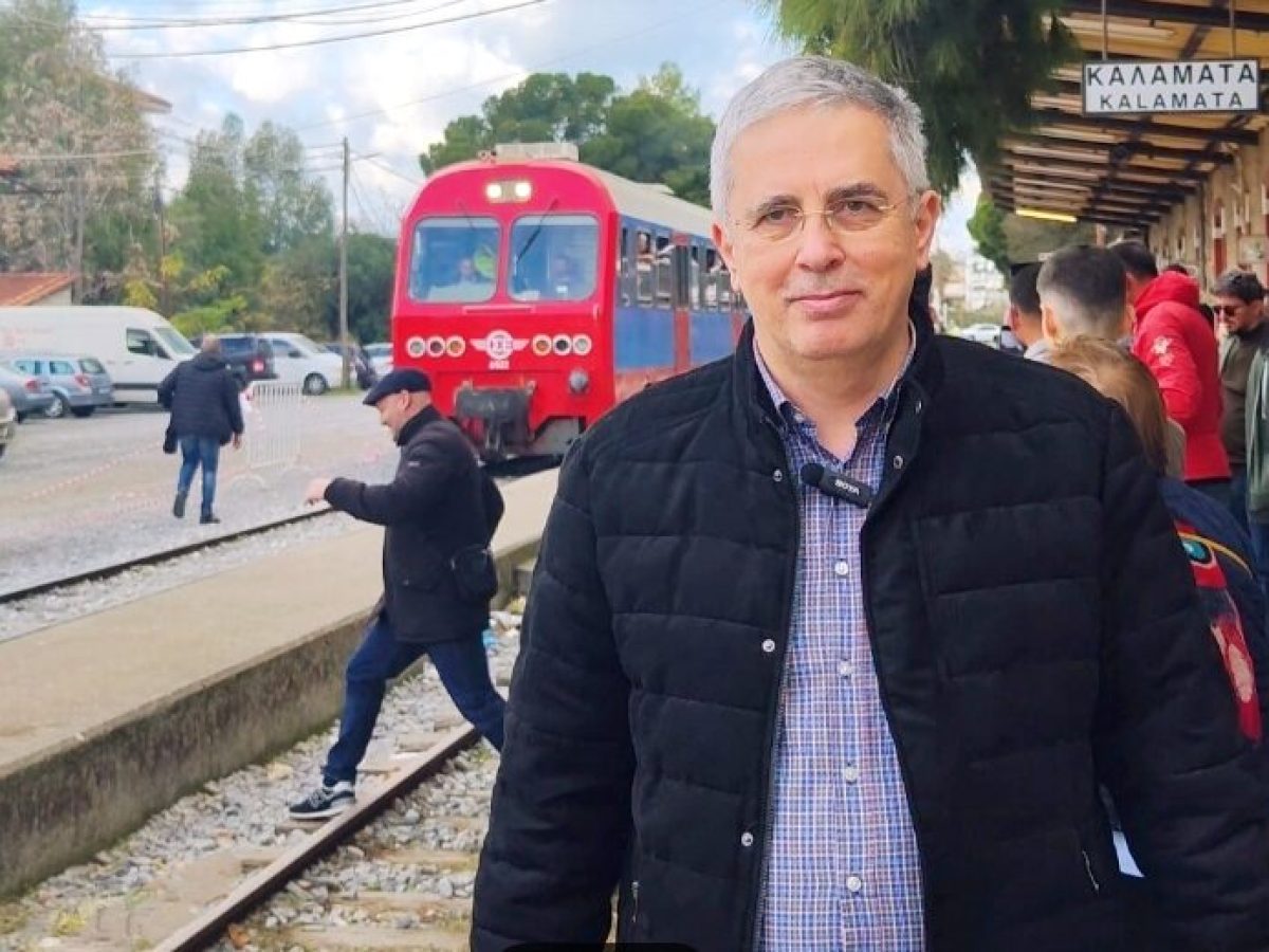 Μάκαρης: “Το τρένο έχει μέλλον – Ξεκάθαρη η πρόταση μας για Προαστιακό Σιδηρόδρομο Μεσσηνίας”