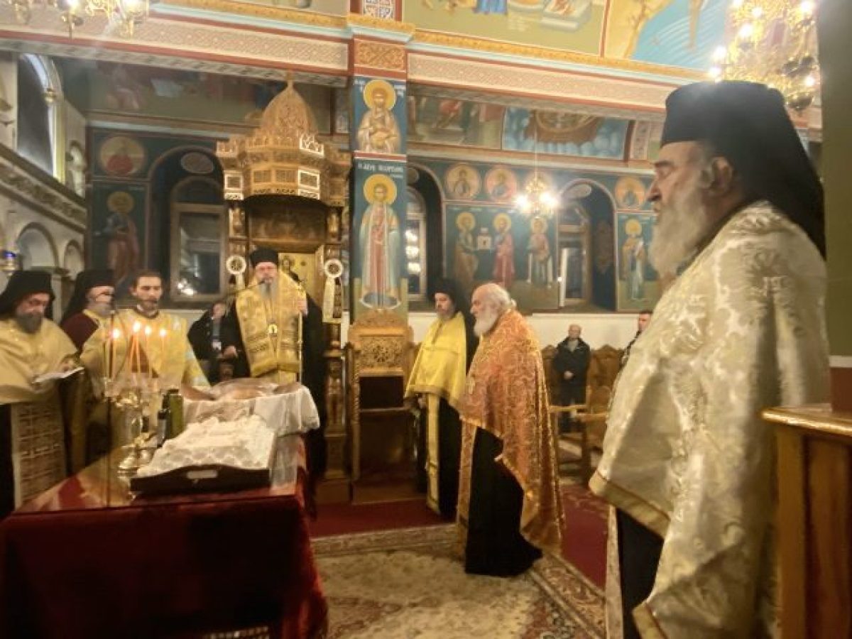 Με εκκλησιαστική λαμπρότητα και κατάνυξη ο εορτασμός του Νέου Έτους στον Δήμο Τεμπών