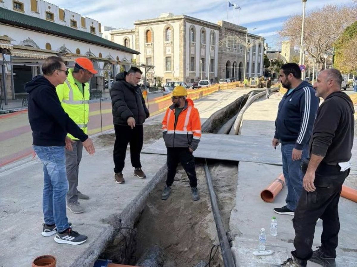 Με πρωτοφανείς ρυθμούς προχωρά το έργο της αποκατάστασης του καταθλιπτικού αγωγού